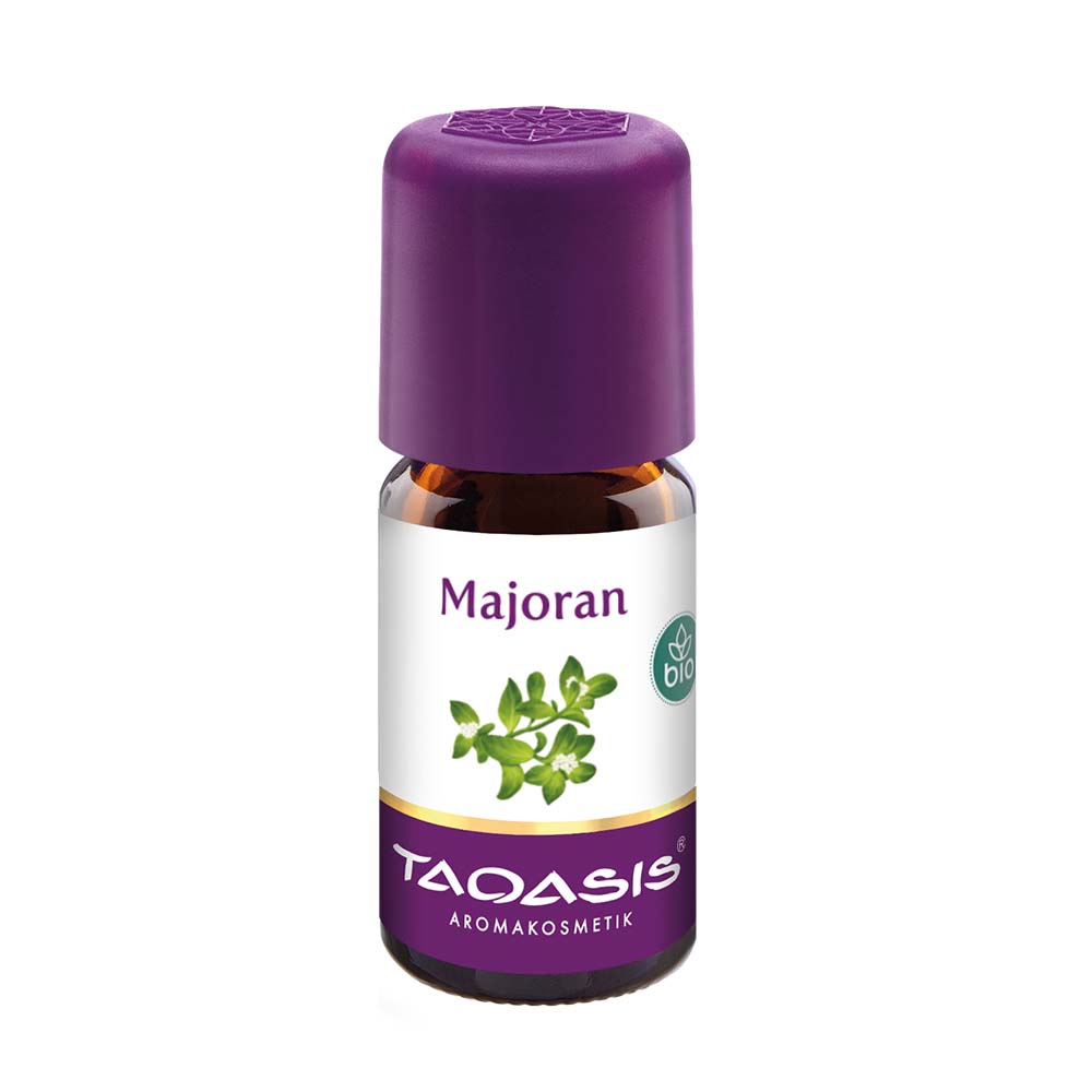 Majeranek, 5 ml BIO, Origanum majorana, 100% naturalny olejek eteryczny, Taoasis